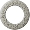 Ekena Millwork Ribbon with Bow Medallion (Canopies up to 7 1/2"), 12 1/4"OD x 7 1/2"ID x 7/8"P, Pot of Cream CM12RIPCF - alternate 1